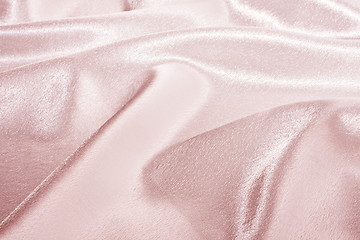 Image showing Pink silk