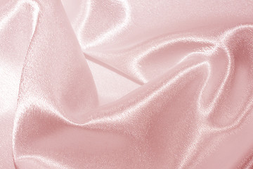 Image showing Pink silk