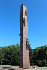 Image showing Monument to the lost soldiers in Lvov city