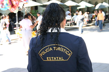 Image showing Police woman, Mexico