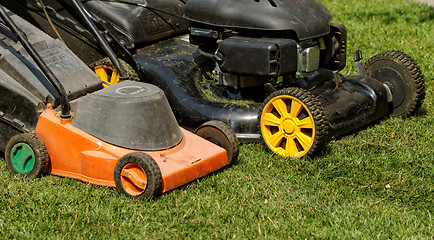 Image showing lawnmower