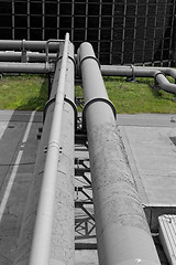 Image showing inustrial pipes
