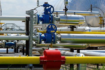 Image showing industrial pipes