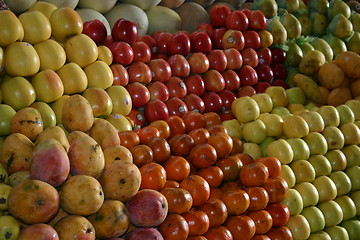 Image showing Apples at market