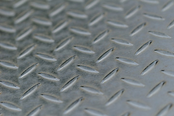 Image showing Seamless steel diamond plate texture