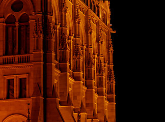 Image showing Budapest Parliament building (detail)