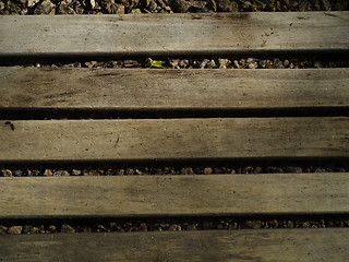 Image showing Wooden background