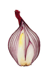 Image showing Red Onion Half