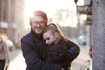 Image showing Young happy european couple