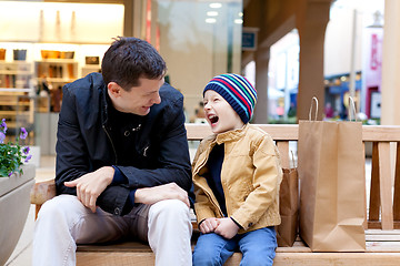 Image showing family shopping