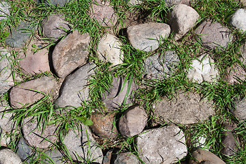 Image showing Stone pavement