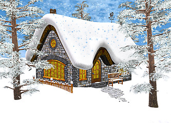 Image showing Winter Cottage