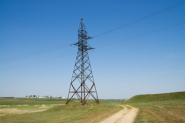 Image showing power transmission tower