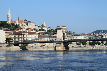 Image showing Szechenyi Chain Bridge