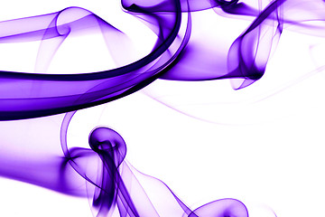 Image showing Purple smoke