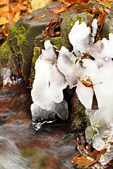 Image showing Waterfall detail