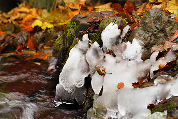 Image showing Waterfall detail