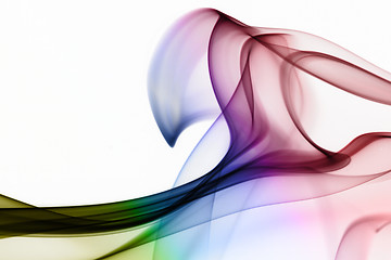 Image showing Multicolored smoke