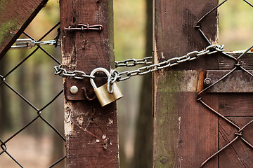 Image showing old lock