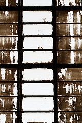 Image showing dirty window