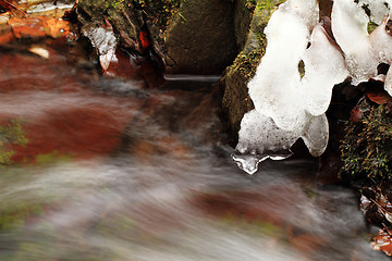 Image showing Waterfall detail