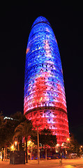 Image showing Torre Agbar- Bracelona