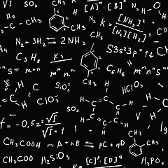 Image showing Chemistry background.