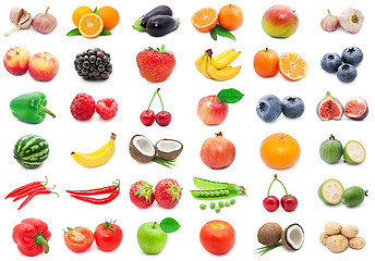 Image showing Fruits and Vegetables