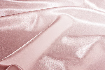 Image showing Pink silk