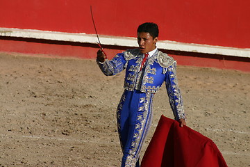 Image showing Young bullfighter