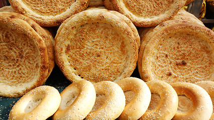 Image showing Bread and cakes