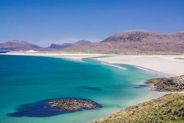 Image showing Picturesque sand beach