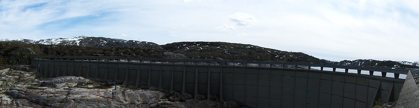 Image showing Dam at Lysebotn