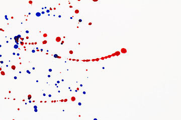 Image showing Paint splashing