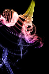 Image showing Multicolored smoke