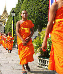 Image showing Young monks