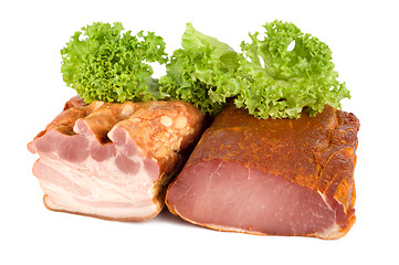 Image showing Two pieces of meat