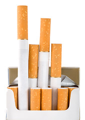 Image showing Pack of cigarettes (Path)