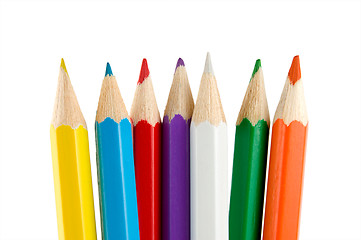 Image showing Crayons isolated