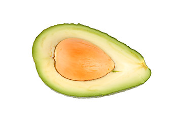 Image showing Ripe avocado isolated