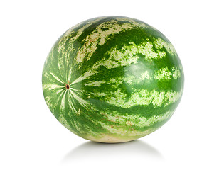 Image showing Ripe large watermelon 