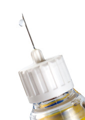 Image showing Insulin pen injection