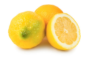 Image showing Three lemons