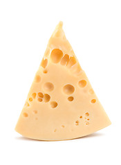 Image showing Cheese on a white background