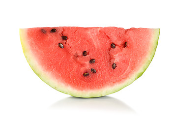 Image showing Ripe juicy watermelon isolated