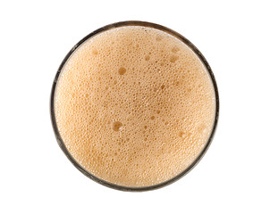 Image showing Foam of sweet drink