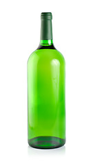 Image showing Bottle of white wine