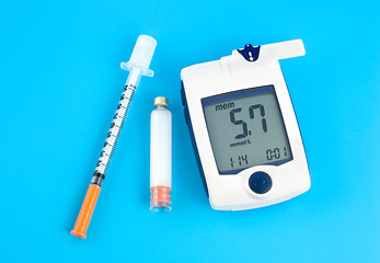 Image showing Glucose meter