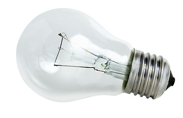 Image showing Light bulb isolated