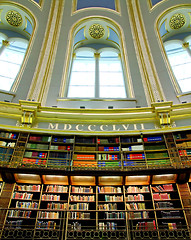 Image showing Victorian library